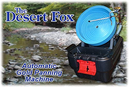 Desert Fox automático de oro Panning Machine - velocidad variable - equipo de minería de oro (zorro del desierto)