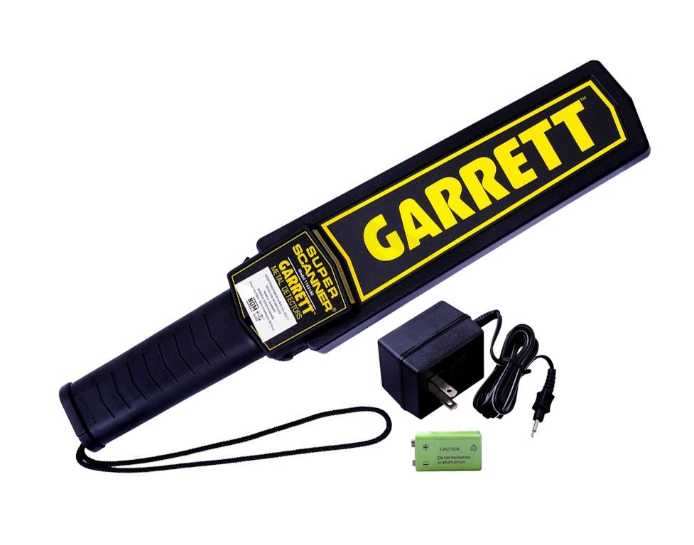 Detector de Metales Garrett Modelo Super Scanner con Cargador