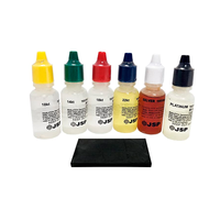 Kit Completo de prueba de Minería: Piedra de Prueba de 10k, 14k, 18k, 22k, plata, platino y oro